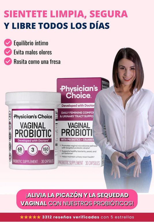Di adiós al flujo, mal olor y molestias íntimas.